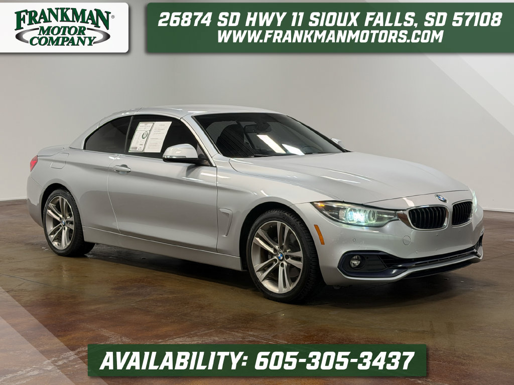 Used 2018 BMW 430i xDrive Convertible AWD/4WD image 1