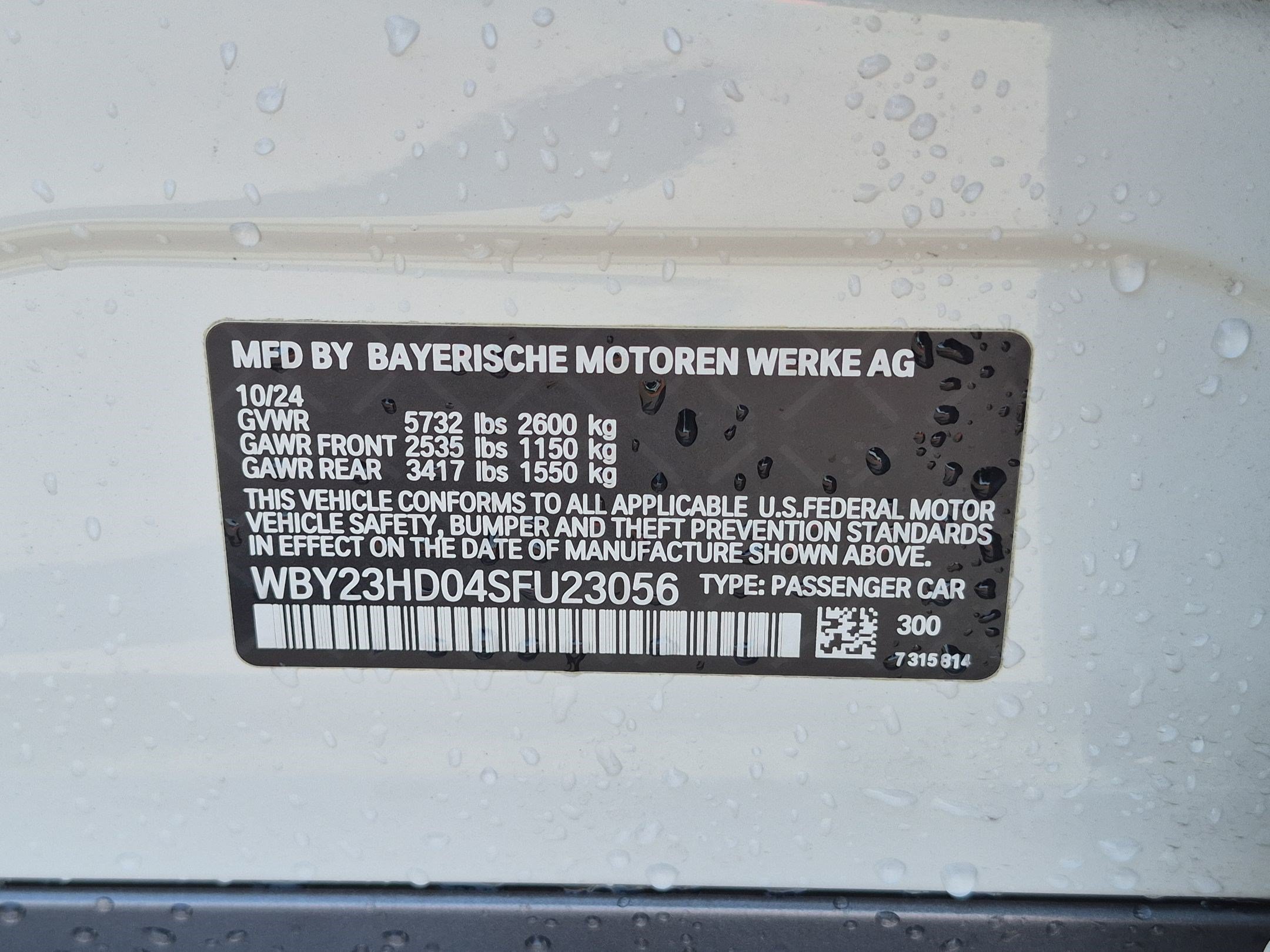 Certified 2025 BMW i4 eDrive40 w/ M Sport Package RWD image 32