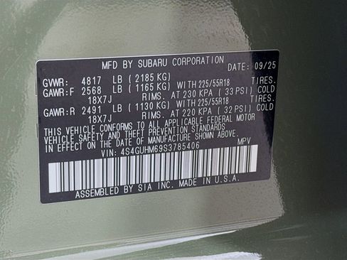 New 2025 Subaru Crosstrek 2.5i Limited image 32