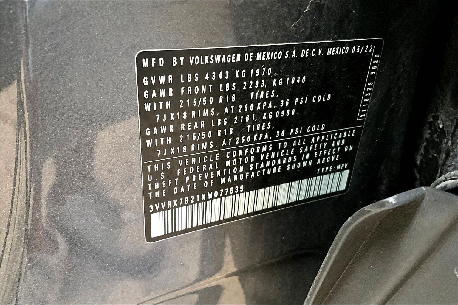 Used 2022 Volkswagen Taos SE FWD image 19