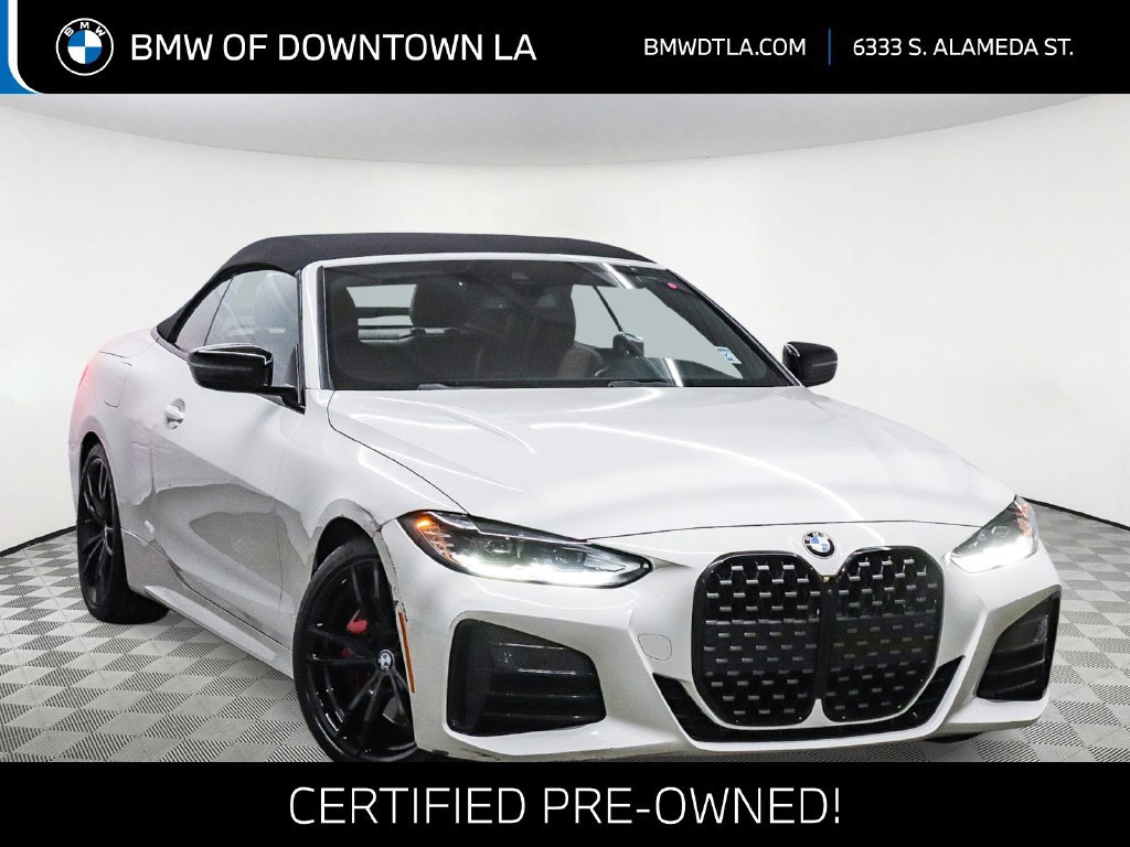 Certified 2023 BMW M440i Convertible w/ Premium Package RWD image 1
