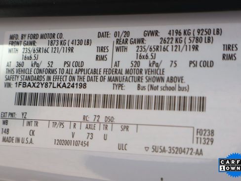 Used 2020 Ford Transit 350 XLT image 34