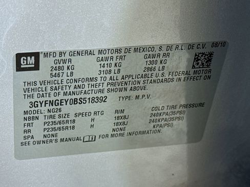 Used 2011 Cadillac SRX 2WD image 37
