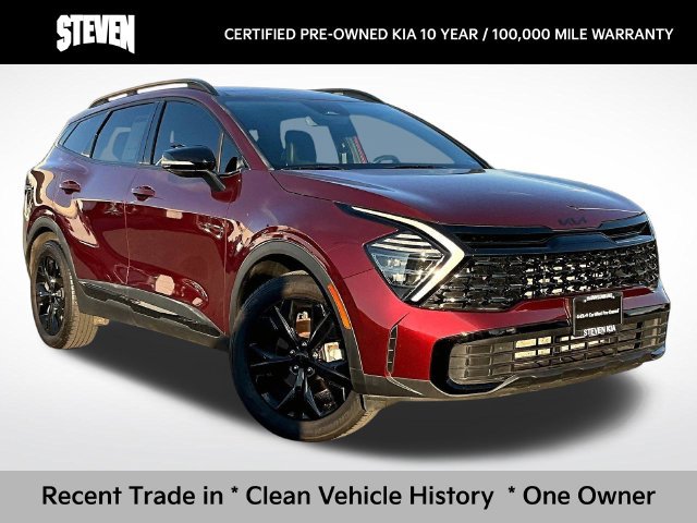 Certified 2025 Kia Sportage X-Line w/ Premium Package AWD/4WD image 1