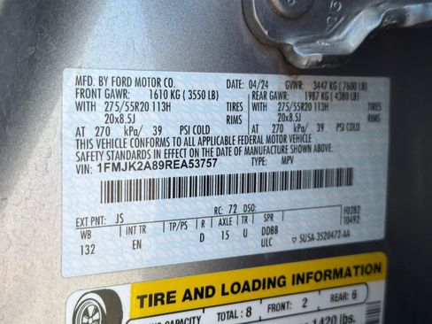 Certified 2024 Ford Expedition Max Limited AWD/4WD image 30