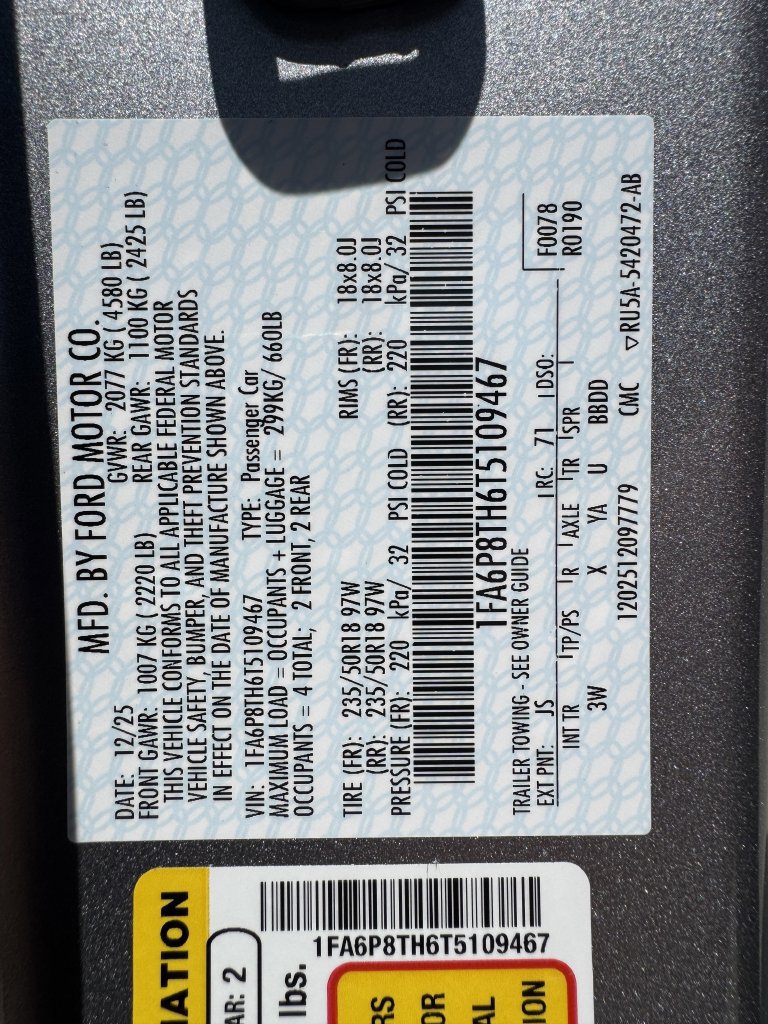 Used 2026 Ford Mustang Premium RWD image 27
