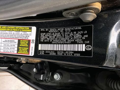 Used 2023 Lexus ES 350 w/ Premium Package image 45