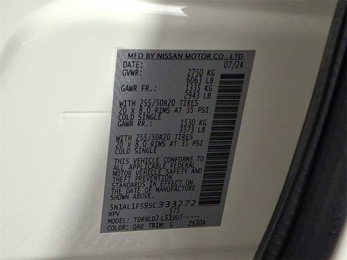 Certified 2025 INFINITI QX60 Luxe w/ Cargo Package image 30