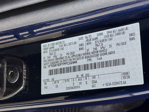 Used 2023 Ford F150 XLT w/ Equipment Group 302A High image 38