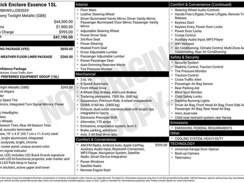 Used 2018 Buick Enclave Essence w/ Trailering Package image 35