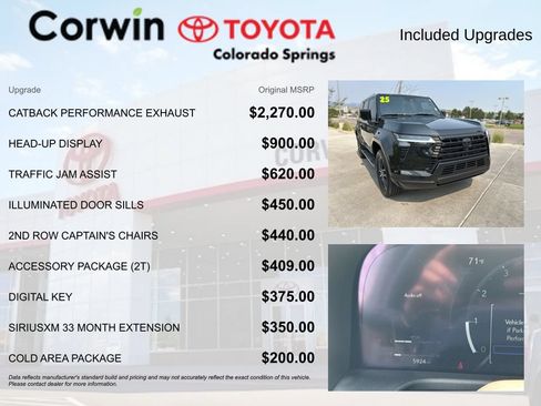 Used 2025 Lexus GX 550 w/ Accessory Package (2T) AWD/4WD image 4