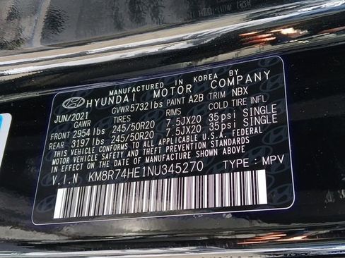 Used 2022 Hyundai Palisade Calligraphy image 21