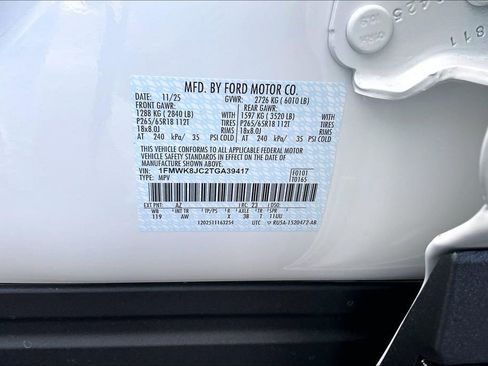 New 2026 Ford Explorer Tremor w/ Tremor Ultimate Package image 13