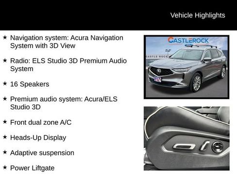 Used 2023 Acura MDX SH-AWD w/ Advance Package image 7