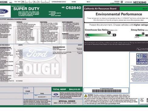 Used 2022 Ford F350 King Ranch w/ King Ranch Ultimate Package AWD/4WD image 16