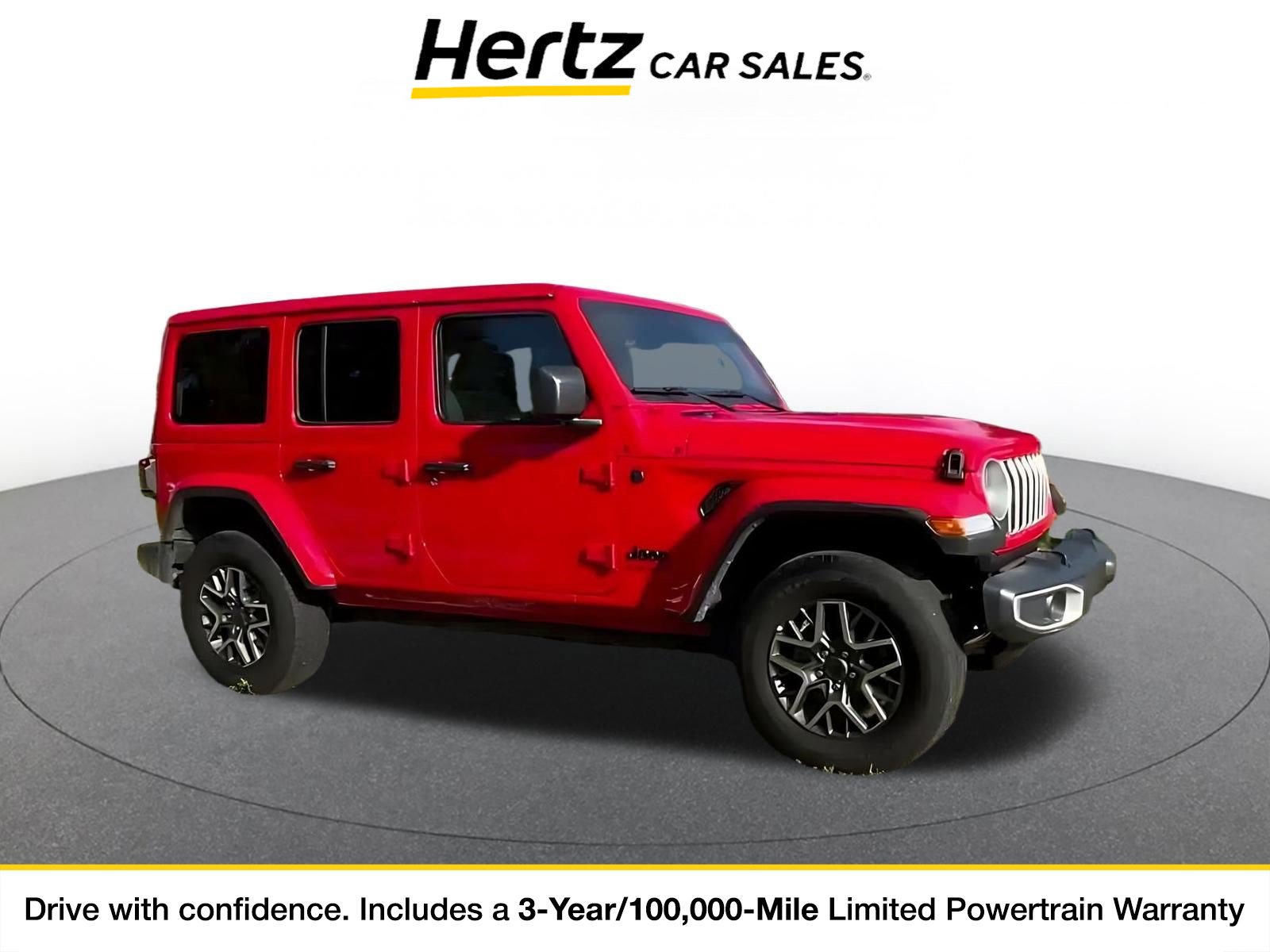 Used 2025 Jeep Wrangler Unlimited Sahara AWD/4WD image 1