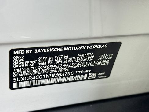Used 2022 BMW X5 sDrive40i w/ Parking Assistance Package image 29