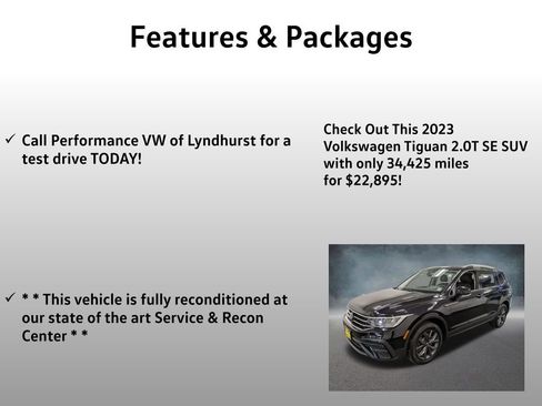 Used 2023 Volkswagen Tiguan SE image 4