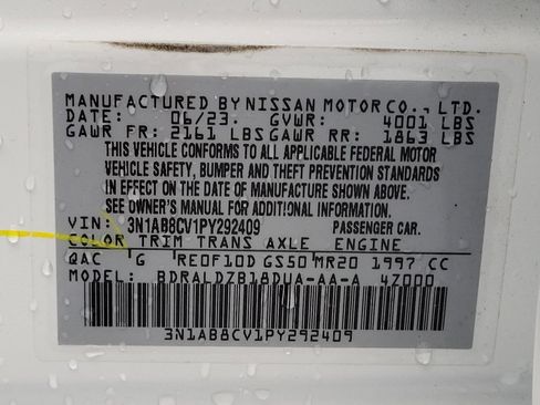 Used 2023 Nissan Sentra SV FWD image 33