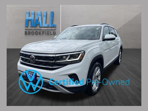Certified 2023 Volkswagen Atlas SE w/ Panoramic Sunroof Package AWD/4WD image 1