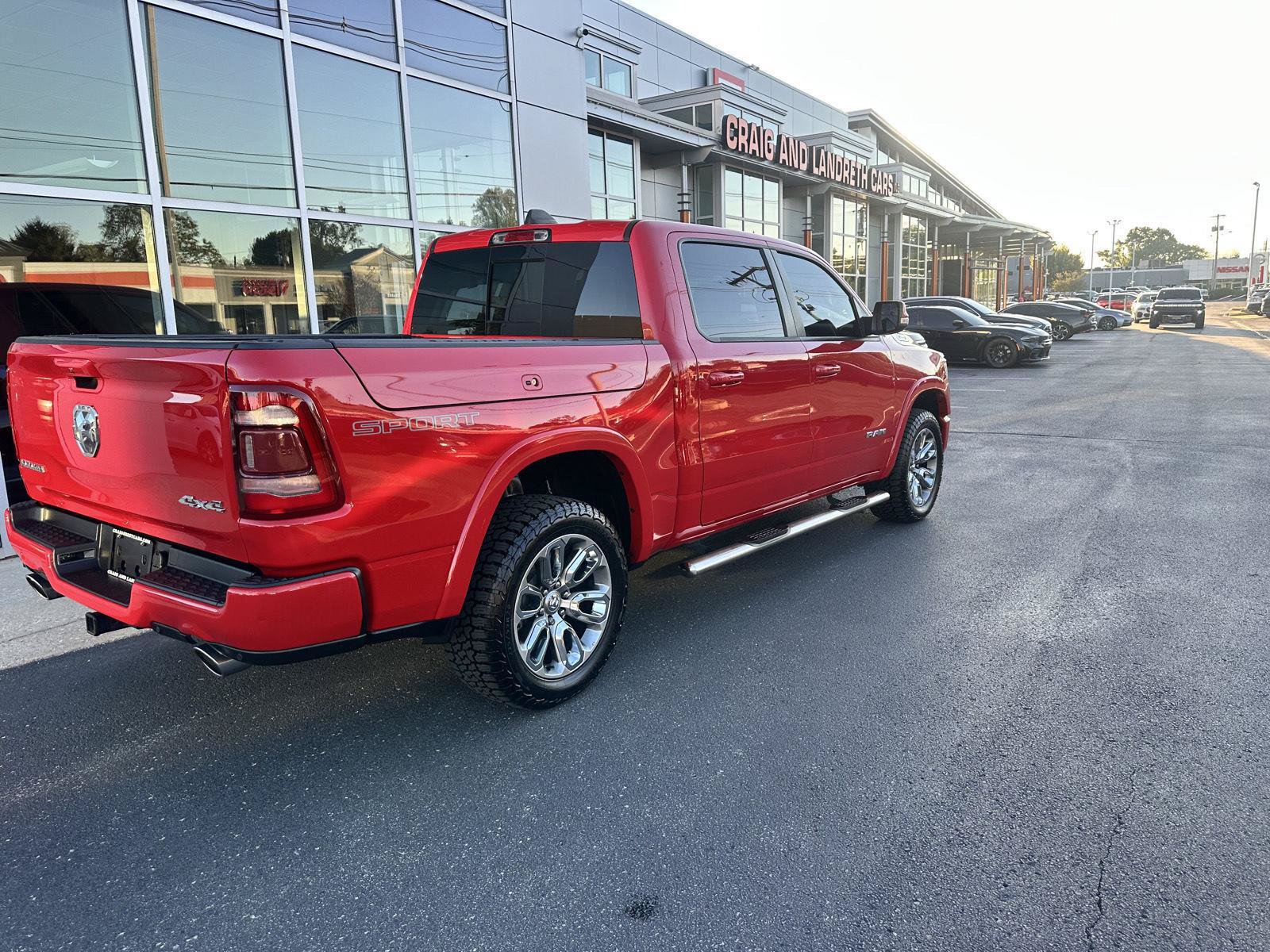 Used 2021 RAM 1500 Laramie w/ Sport Appearance Package AWD/4WD image 3