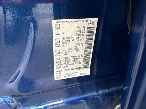 Used 2021 Nissan Titan SV w/ SV Convenience Package AWD/4WD image 36