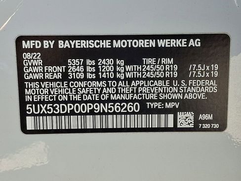 Certified 2023 BMW X3 xDrive30i w/ M Sport Package image 28