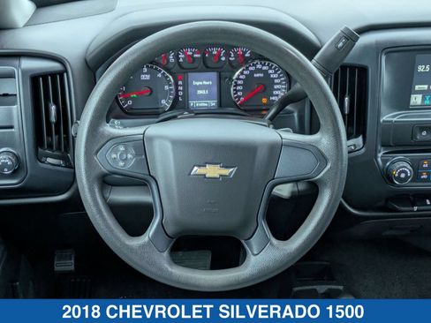 Used 2018 Chevrolet Silverado 1500 Custom w/ Custom Value Package AWD/4WD image 16