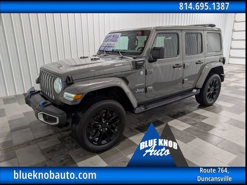 Used 2023 Jeep Wrangler Unlimited Sahara w/ Cold Weather Group image 1