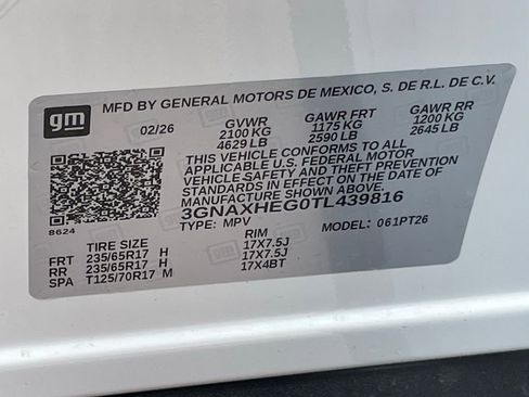 New 2026 Chevrolet Equinox LT FWD image 34
