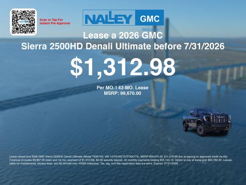 New 2026 GMC Sierra 2500 Denali Ultimate AWD/4WD image 3