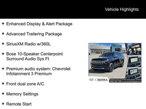 Certified 2023 Chevrolet Tahoe Premier w/ Advanced Technology Package AWD/4WD image 5