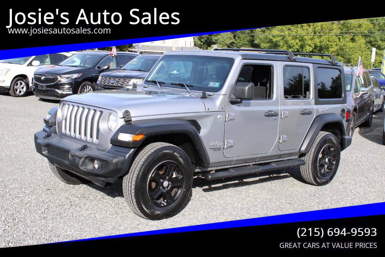 Used 2019 Jeep Wrangler Unlimited Sport S AWD/4WD image 1