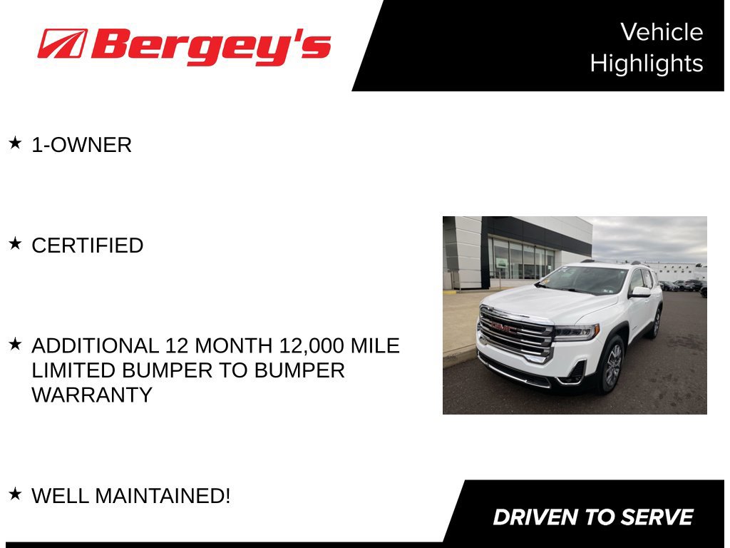 Certified 2023 GMC Acadia SLT w/ Preferred Package FWD image 4