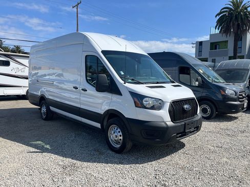 Used 2023 Ford Transit 350 148 High Roof Extended w/ Fleet Safety Package RWD image 3