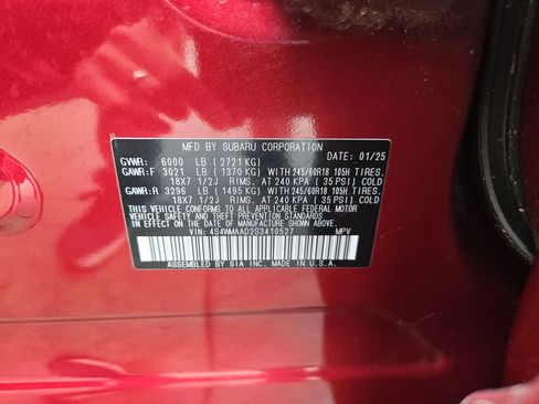 Certified 2025 Subaru Ascent Premium w/ Premium Package image 30