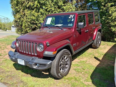 Used 2021 Jeep Wrangler Unlimited Sport AWD/4WD image 3