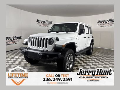 Used 2022 Jeep Wrangler Unlimited Sahara w/ LED Lighting Group