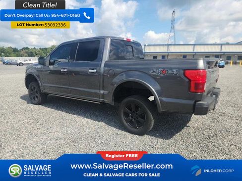 Used 2018 Ford F150 Platinum w/ Equipment Group 701A Luxury AWD/4WD image 3