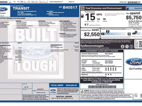 Used 2019 Ford Transit 150 XLT image 9