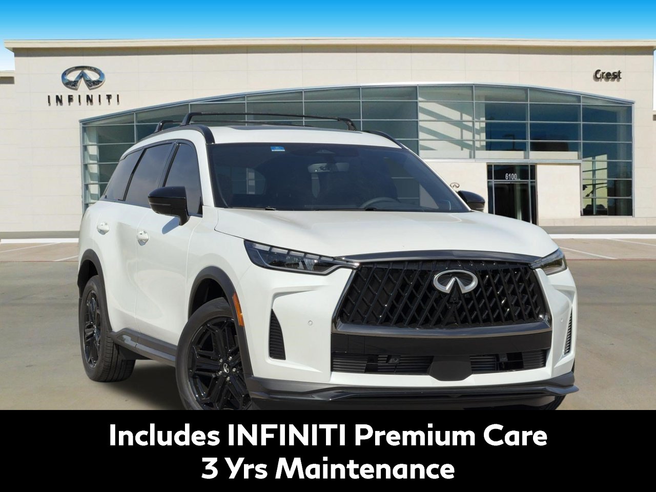 New 2027 INFINITI QX60 Sport w/ Dark Cargo Package AWD/4WD 360° Tour
