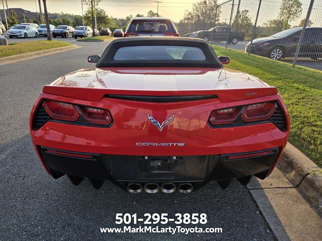 Used 2014 Chevrolet Corvette Stingray Convertible w/ 3LT Preferred Equipment Group RWD image 4