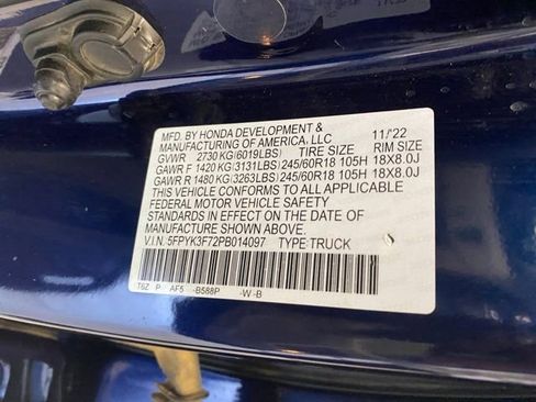 Used 2023 Honda Ridgeline RTL-E image 32