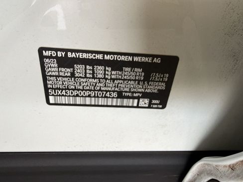 Used 2023 BMW X3 sDrive30i w/ Convenience Package RWD image 11