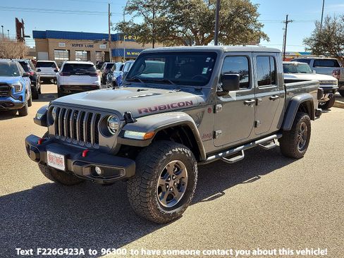 Used 2022 Jeep Gladiator Rubicon w/ LED Lighting Group image 1