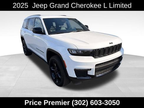 Used 2025 Jeep Grand Cherokee L Limited w/ Black Appearance Package AWD/4WD image 1