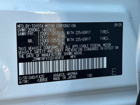 New 2025 Toyota RAV4 XLE image 34