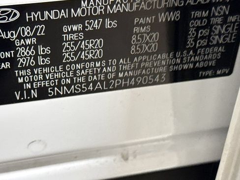 Used 2023 Hyundai Santa Fe Calligraphy FWD image 29