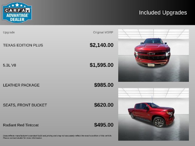 Used 2024 Chevrolet Silverado 1500 RST w/ Texas Edition Plus RWD image 3