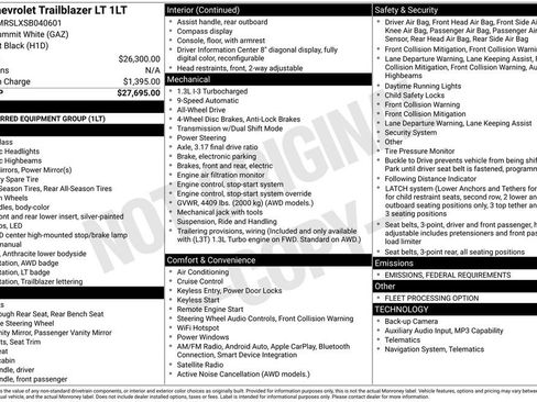 Used 2025 Chevrolet TrailBlazer LT image 33
